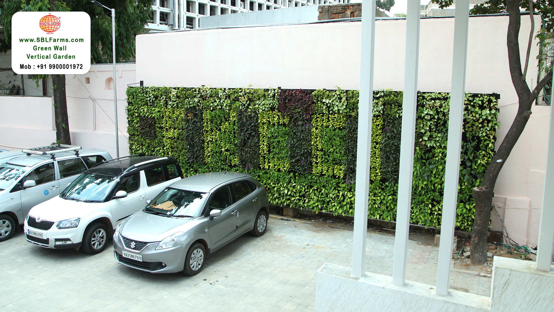 Sbl Farms Green walls and Living walls, Vertical Garden, Bio Curtains,vertical garden design for residence bangalore